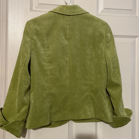 Proportion Petite by Conrad C Faux Suede Jacket Size 8 - Picture 2 of 8